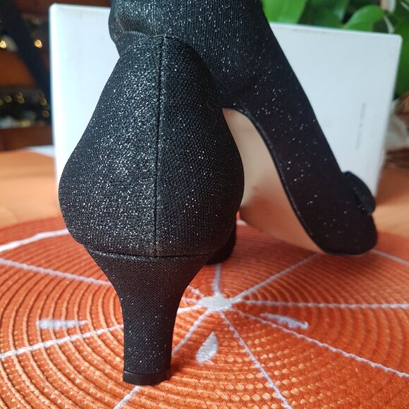 Glitter toeless heel - Picture 7 of 9